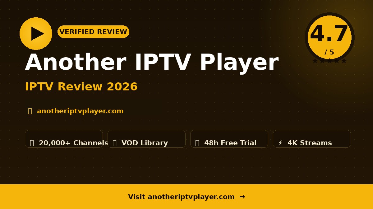 Another IPTV Player Review 2026