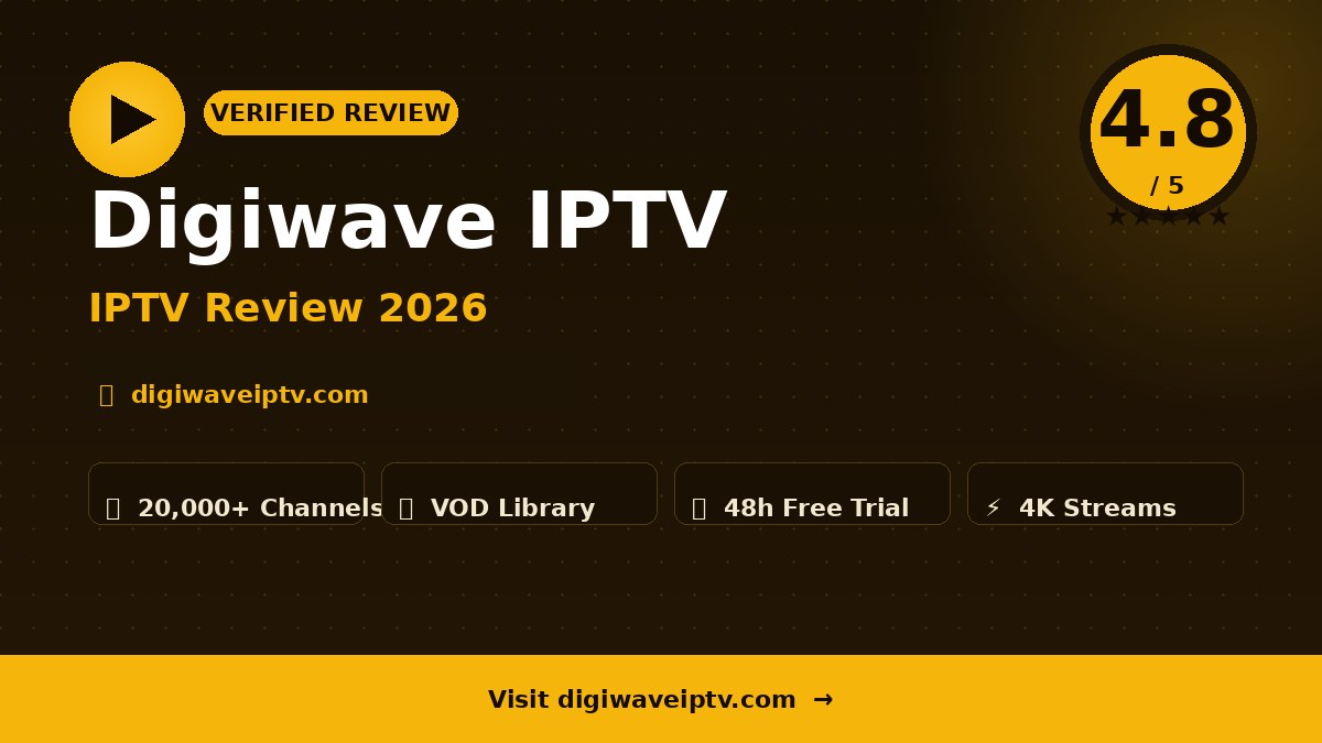 Digiwave IPTV Review 2026