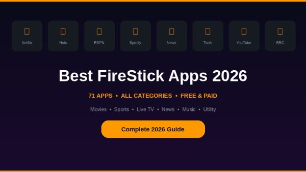 10 Best FireStick Apps for Sports Fans in 2026