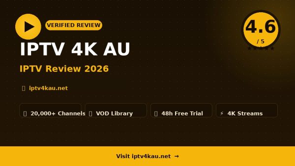 IPTV 4K AU Review (2026): Is It Worth It?