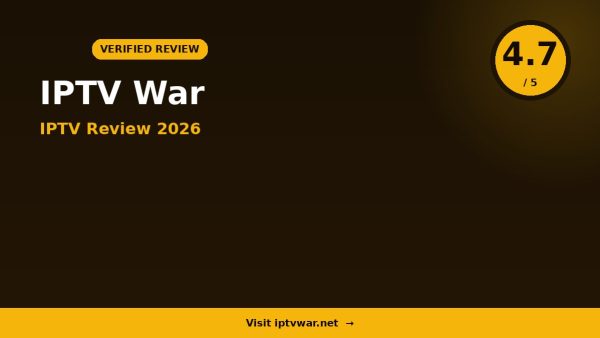 IPTV War Review 2026: Is It Worth It?