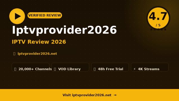 Iptvprovider2026 Review (2026): Is It Worth It?