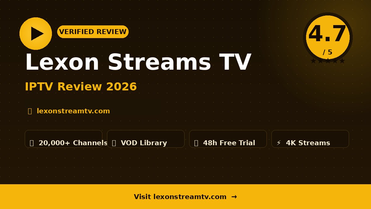 Lexon Streams TV Review 2026