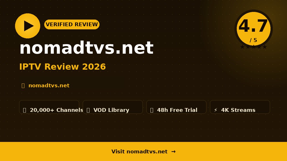 nomadtvs.net Review 2026