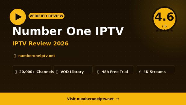 Number One IPTV Review (2026): Is It Worth It?