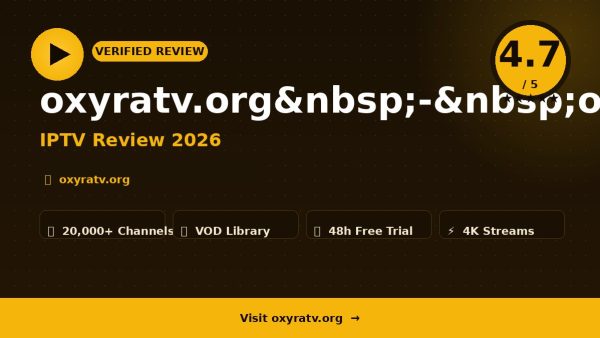 oxyratv.org&nbsp;–&nbsp;oxyratv Resources and Information. Review (2026): Is It Worth It?