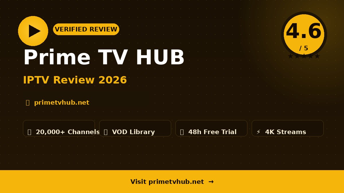 Prime TV HUB Review 2026