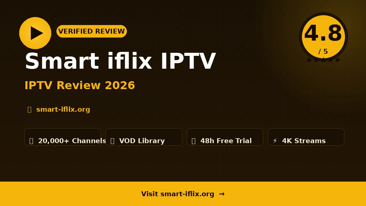 Smart iflix IPTV Review 2026