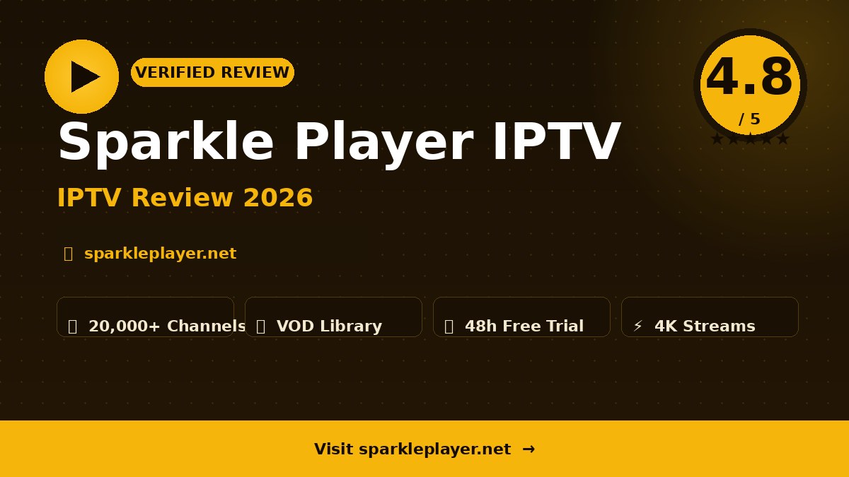Sparkle Player IPTV Review 2026