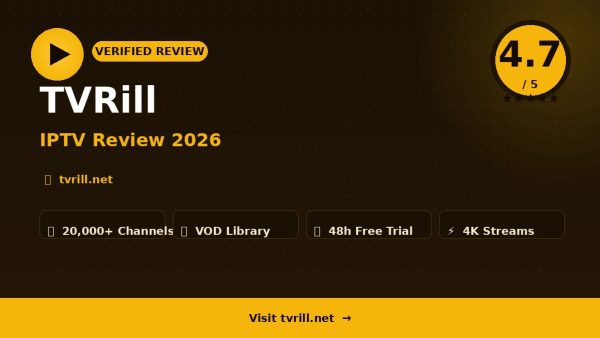 TVRill Review (2026): Is It Worth It?