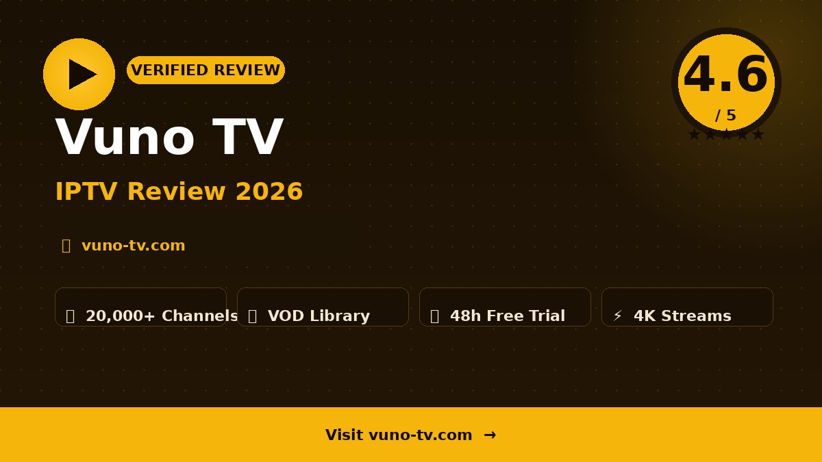 Vuno TV Review 2026
